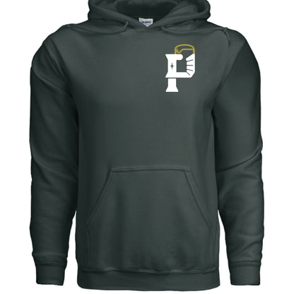 Fan Charcoal Heather - G185 - FRONT