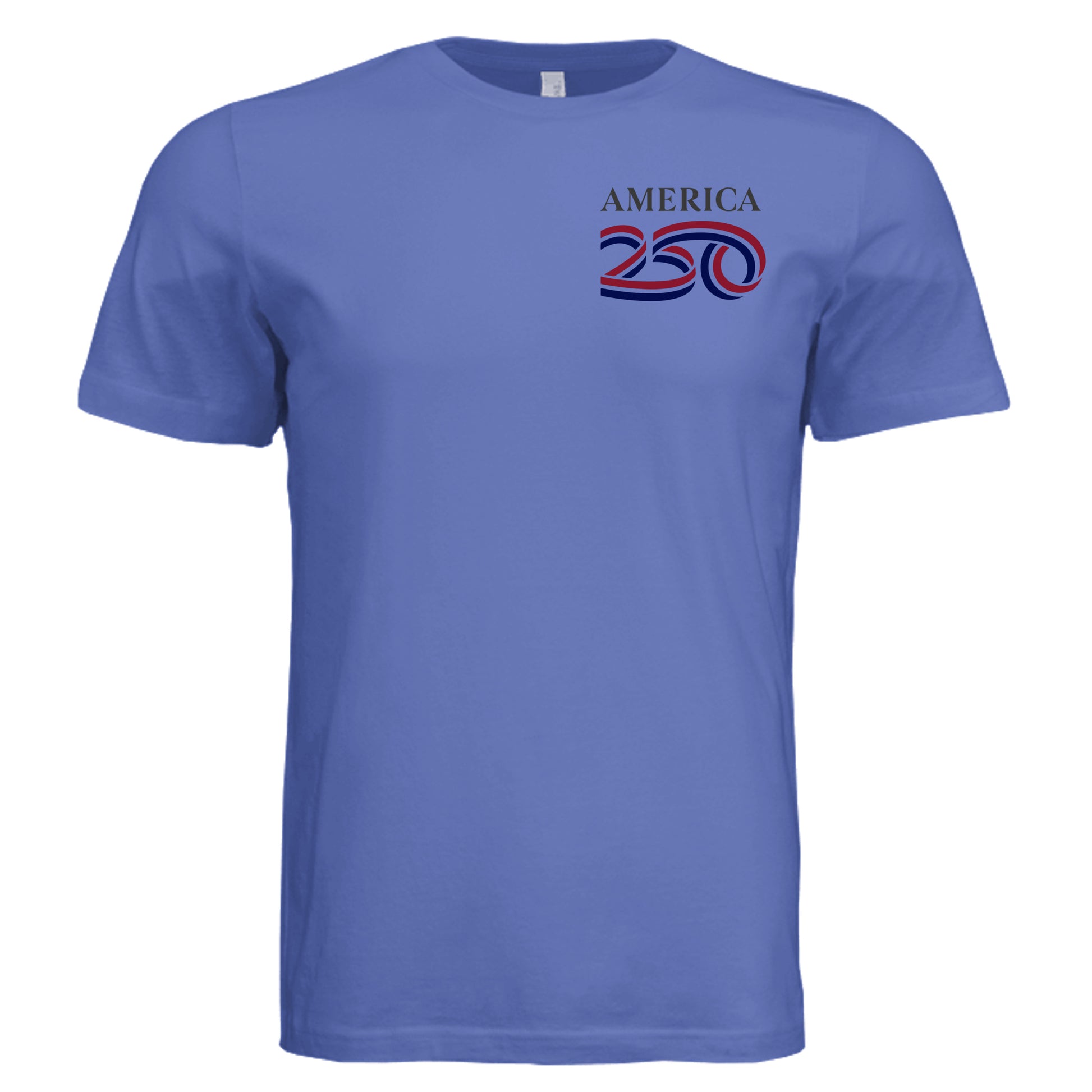 Solid True Royal Triblend - 3413C - FRONT