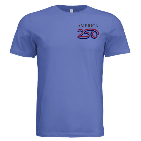 Solid True Royal Triblend - 3413C - FRONT